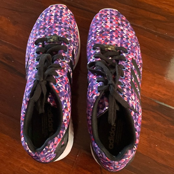 Adidas ZX Flux Prism  Multicolor Men Size  12 - Picture 1 of 6